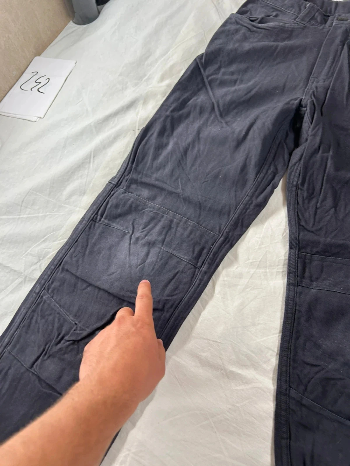 Black cargo pants work equipment – photo 7